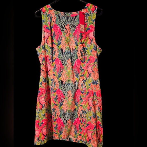 Lilly Pulitzer Vibrant Print Midi Dress - Picture 2 of 10